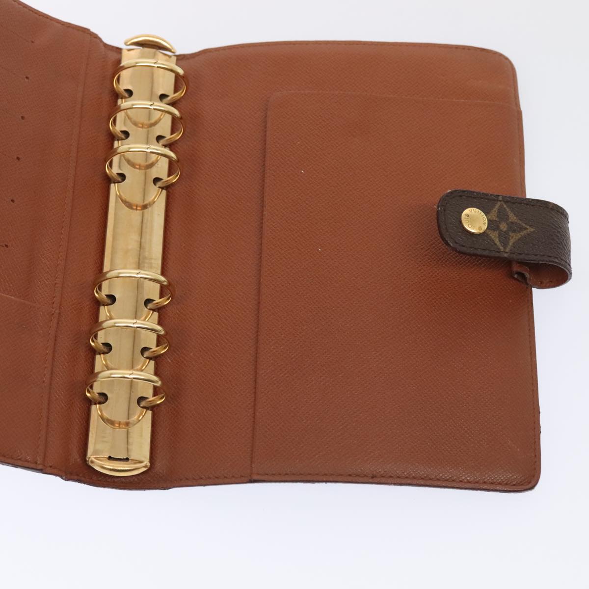 Louis Vuitton Agenda cover Brown Canvas Wallet Accessories