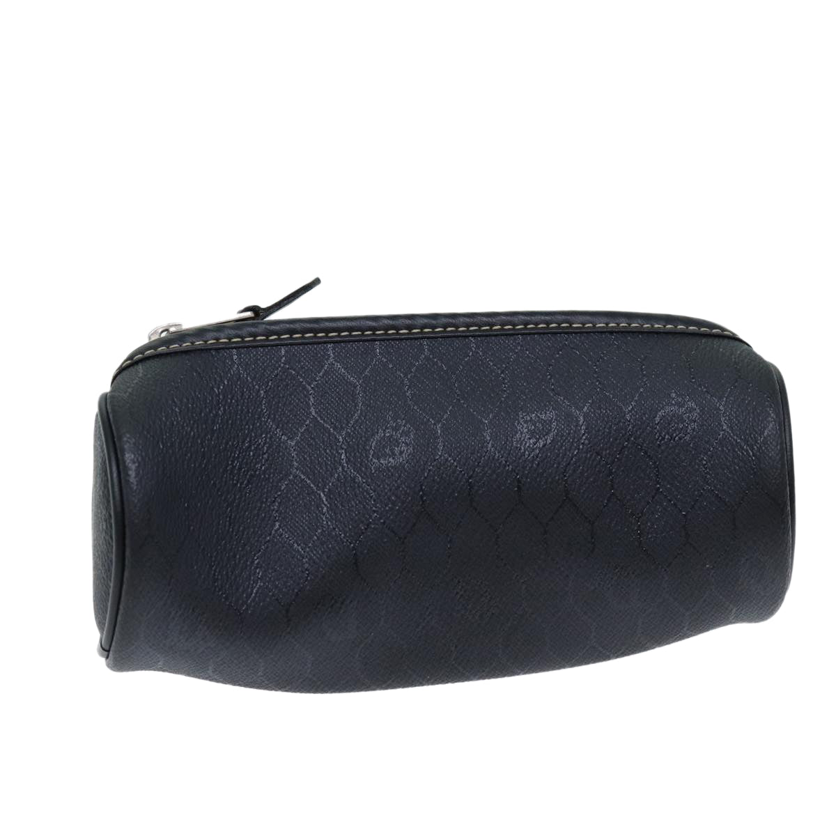 Dior Honeycomb Black Canvas Clutch Bag