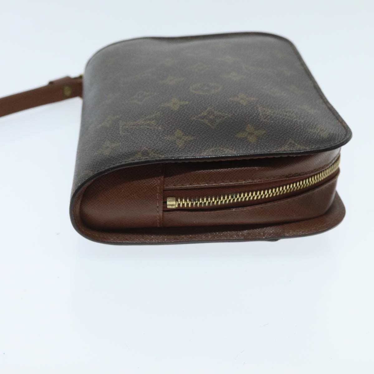 Louis Vuitton Orsay Brown Canvas Clutch Bag