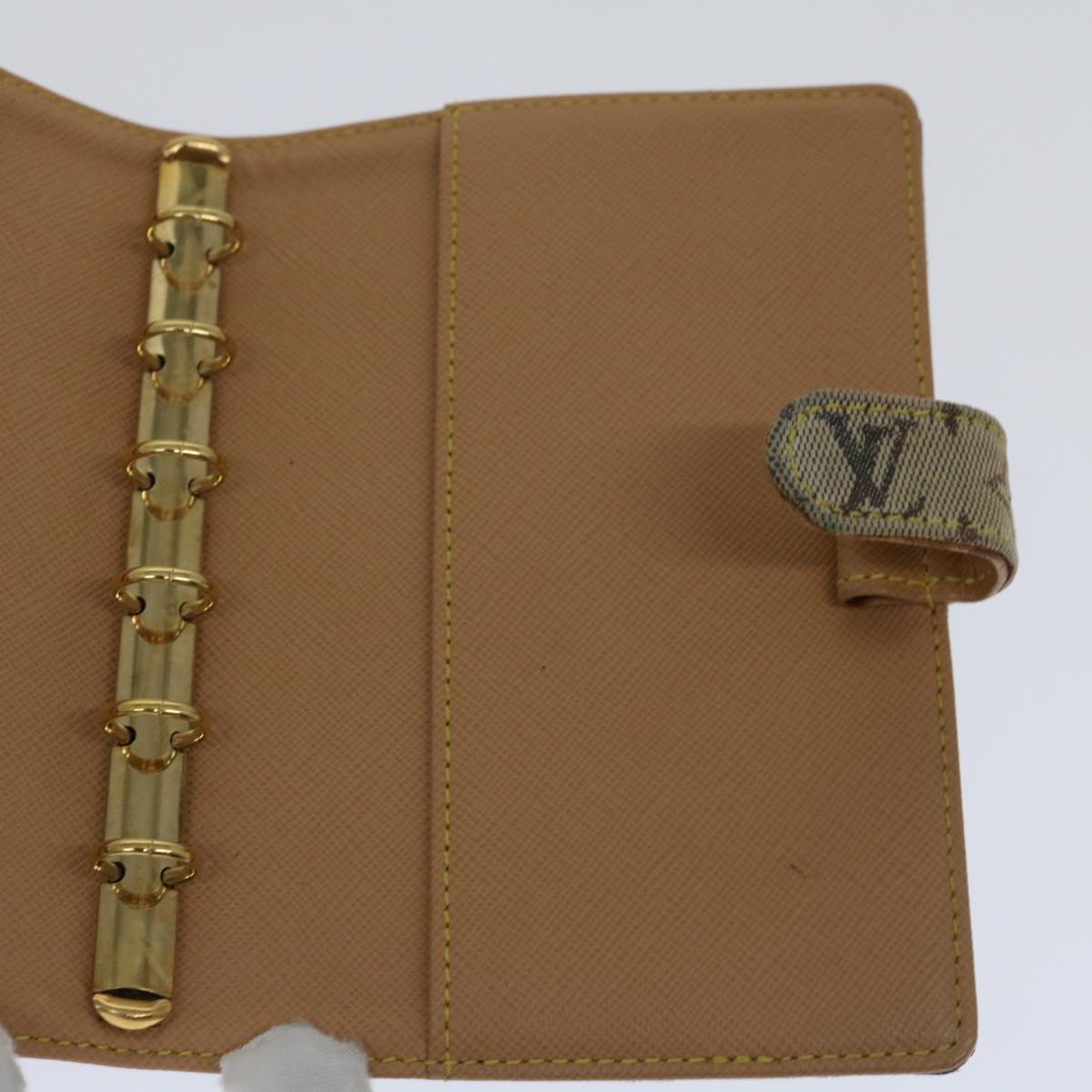 Louis Vuitton Agenda PM Blue Canvas Wallet Accessories