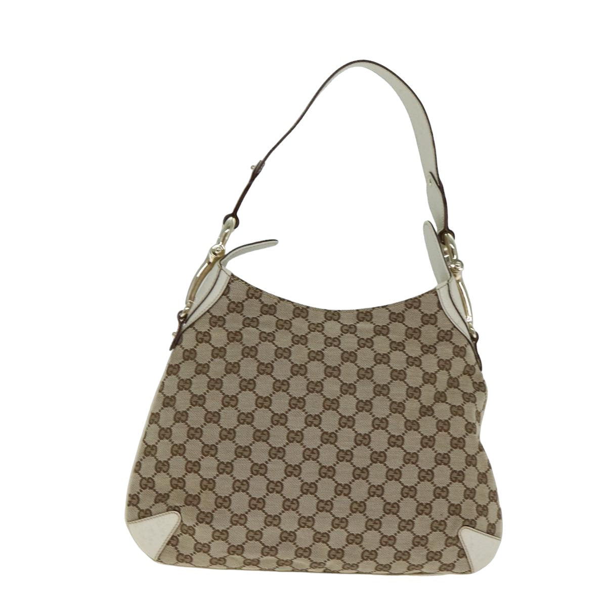 Gucci GG canvas Beige Canvas Shoulder Bag