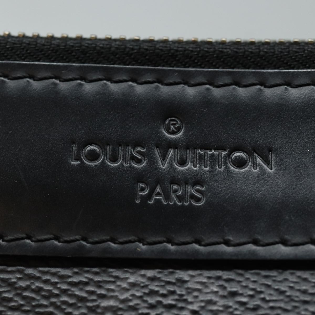 Louis Vuitton Discovery Black Canvas Clutch Bag