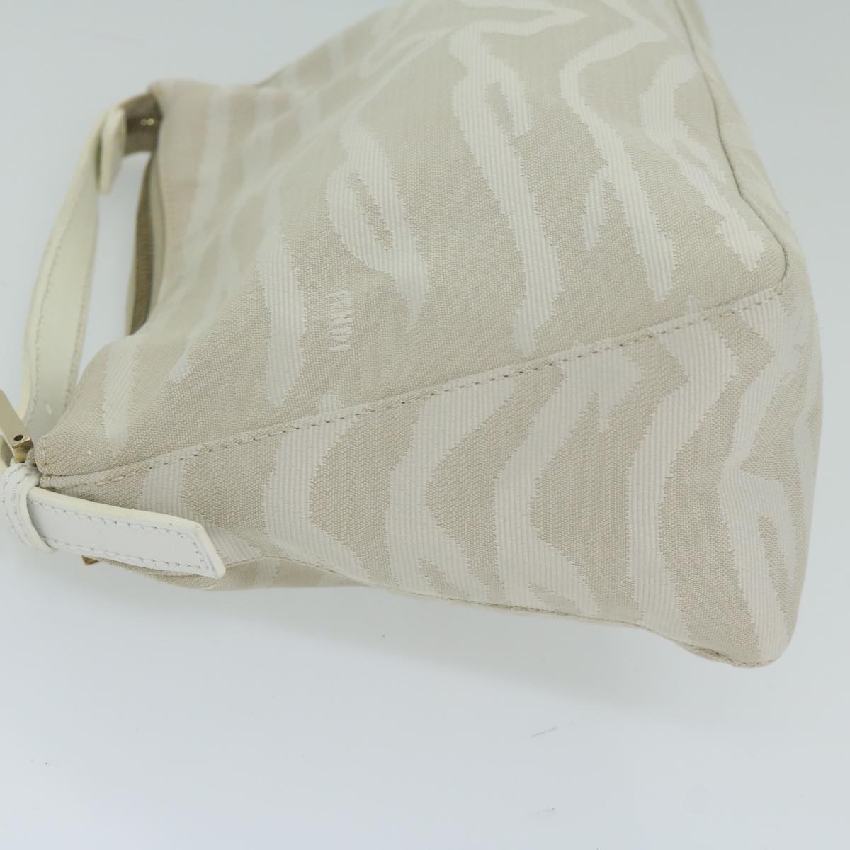 Fendi Beige Canvas Hand Bag