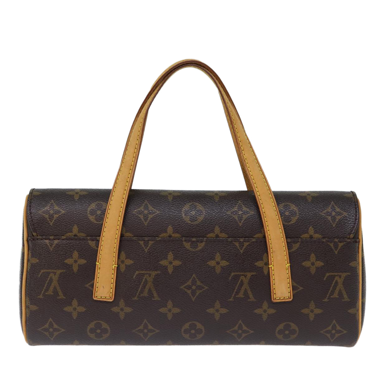 Louis Vuitton Sonatine Brown Canvas Hand Bag