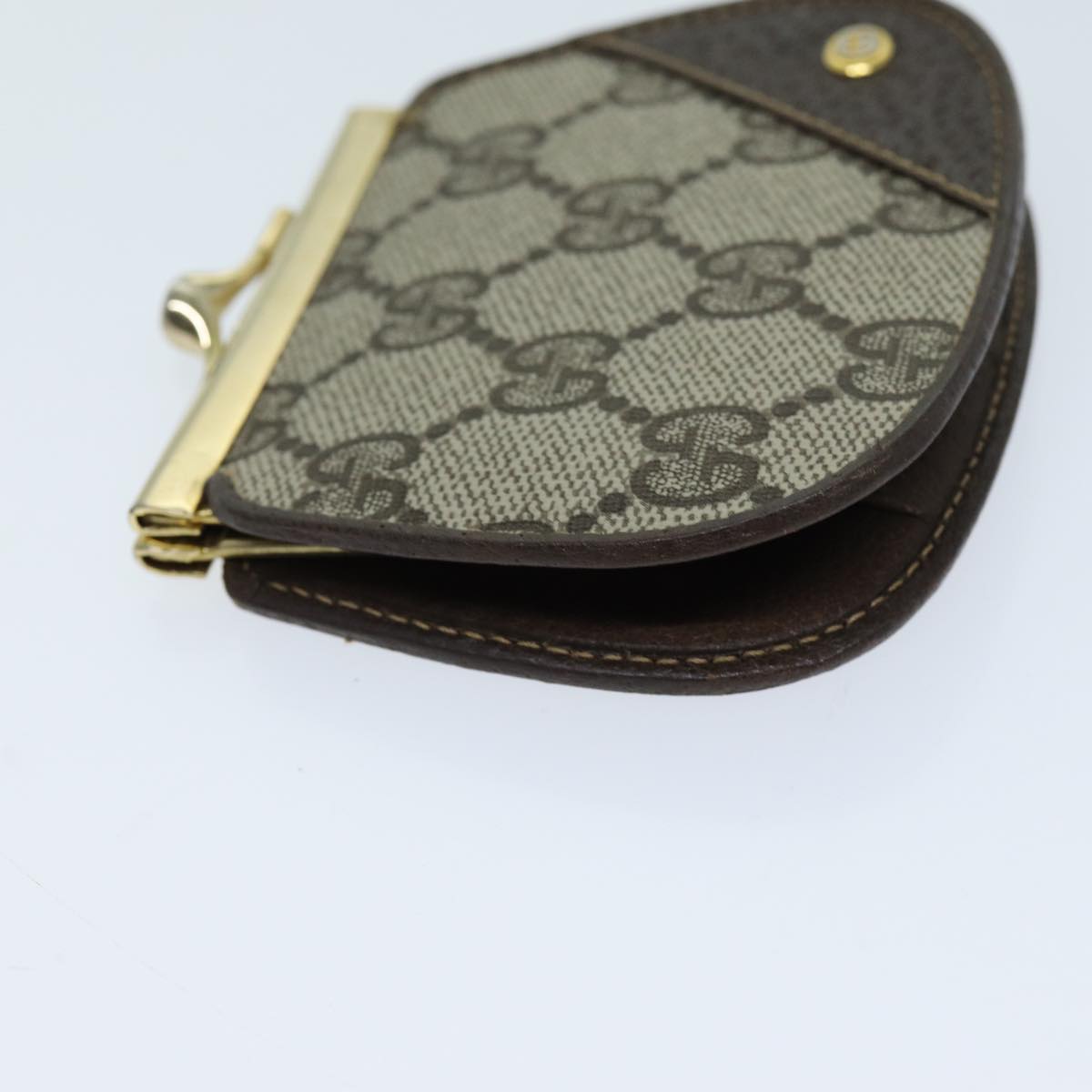 Gucci GG pattern Beige Canvas Wallet Accessories