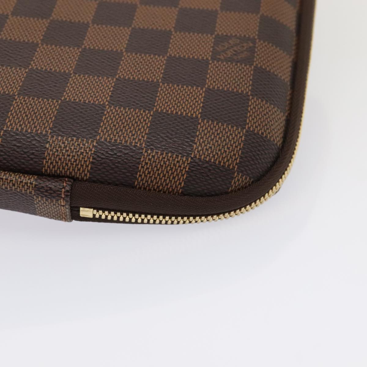 Louis Vuitton Computer sleeve Brown Canvas Wallet Accessories