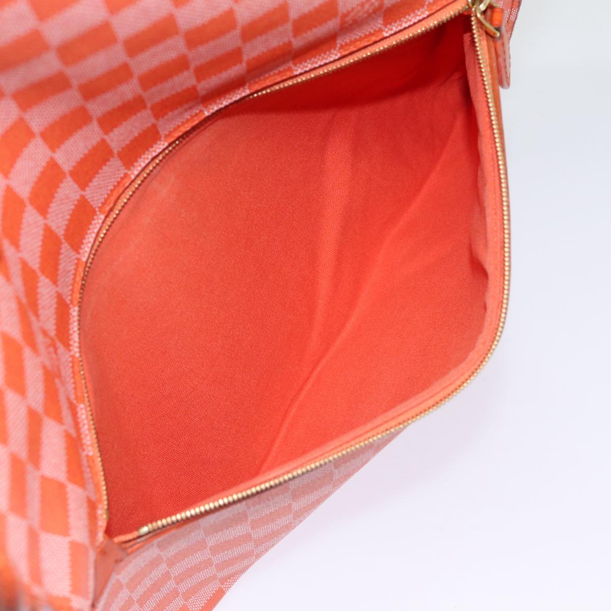 Louis Vuitton Pimont Mobile Orange Canvas Hand Bag