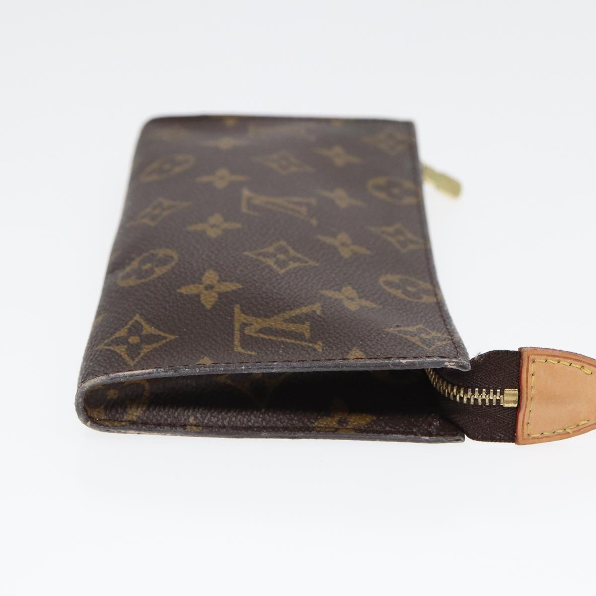 Louis Vuitton Pochette Brown Canvas Clutch Bag