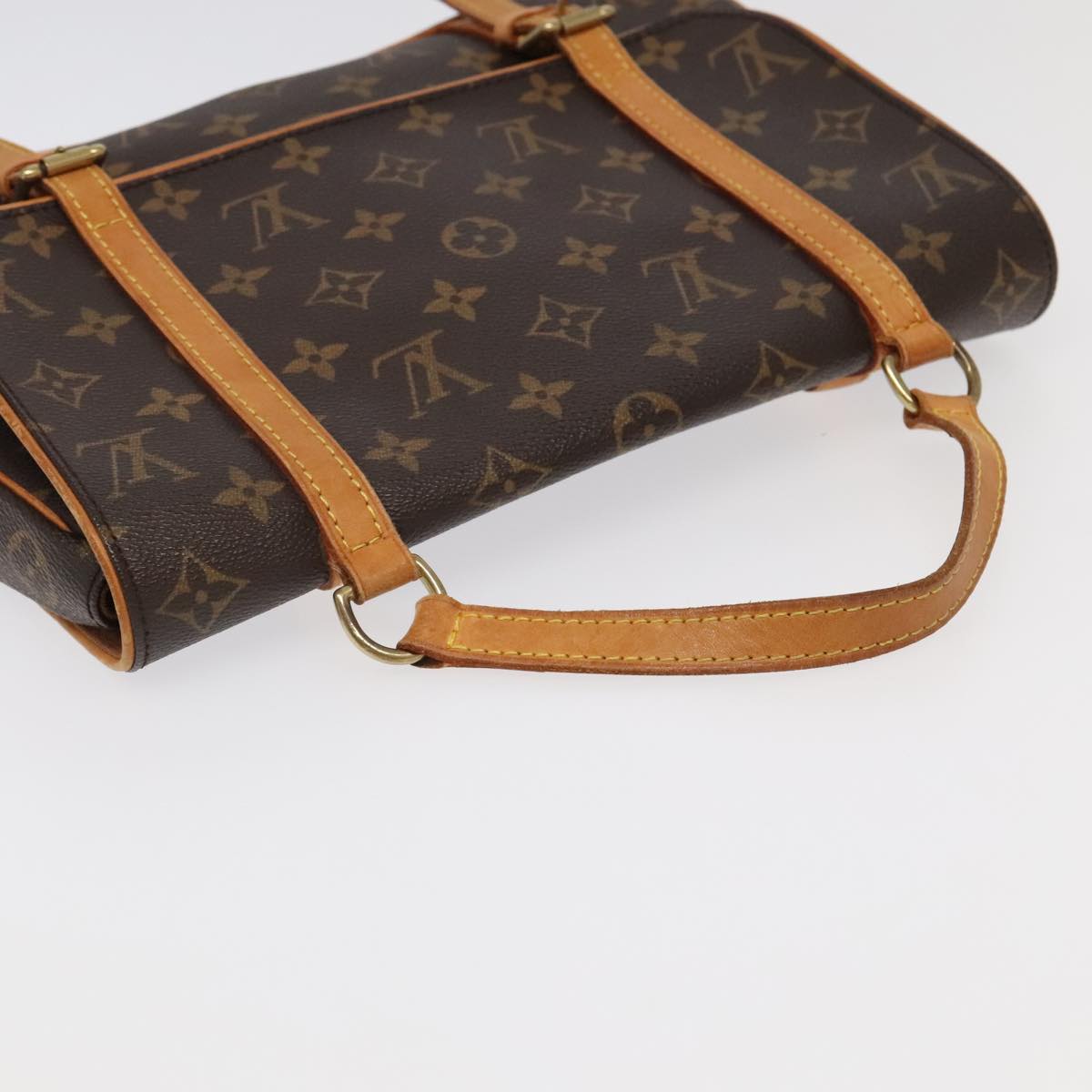 Louis Vuitton Marelle Brown Canvas Hand Bag