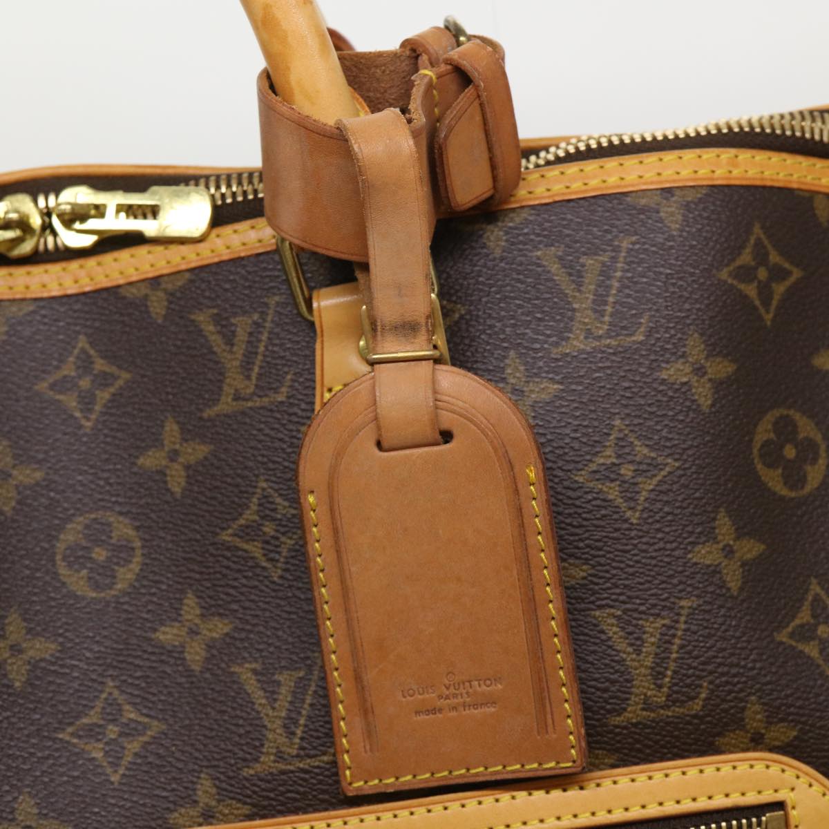 Louis Vuitton Alma Brown Canvas Travel Bag