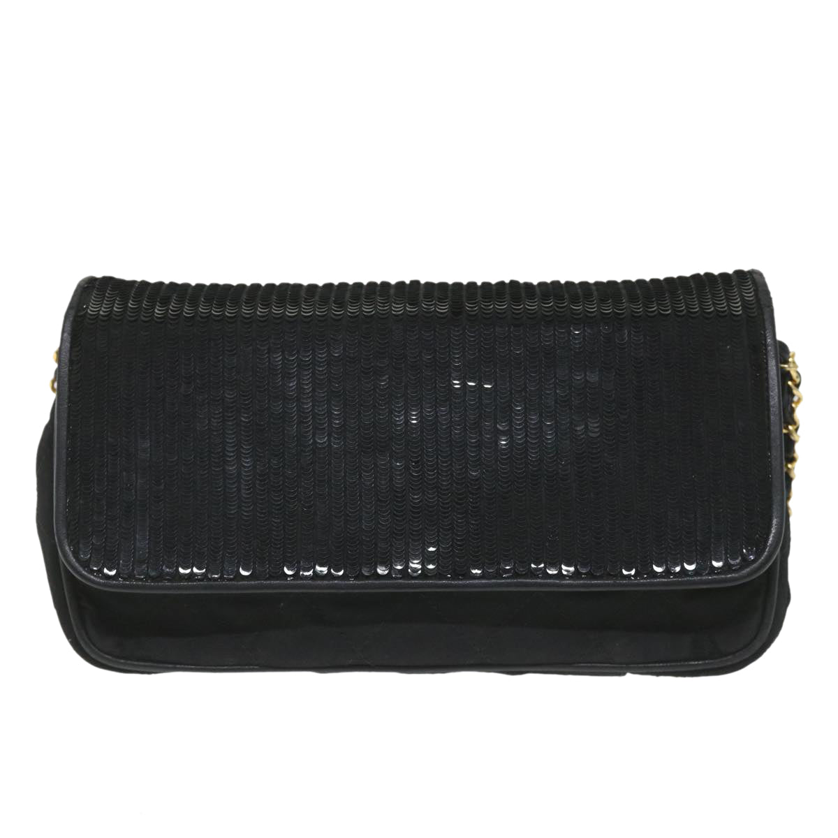 Chanel Black Synthetic Shoulder Bag