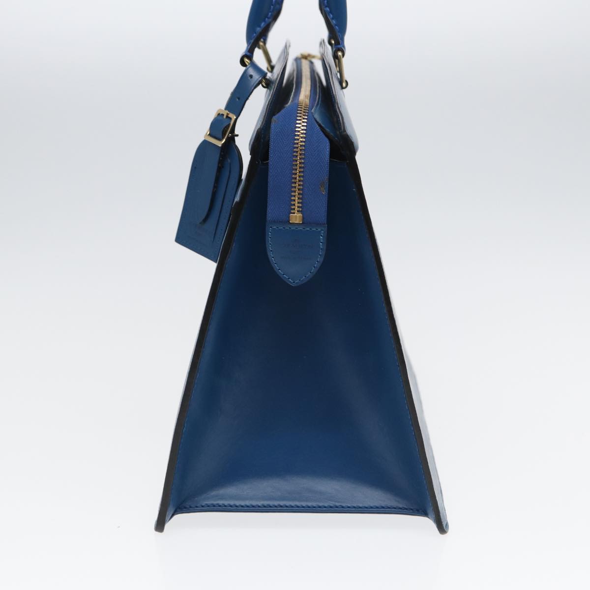 Louis Vuitton Riviera Blue Leather Hand Bag