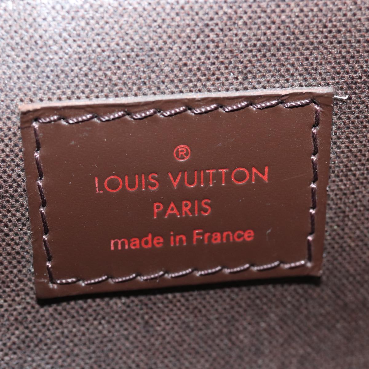 Louis Vuitton Trousse de Toilette Brown Canvas Clutch Bag