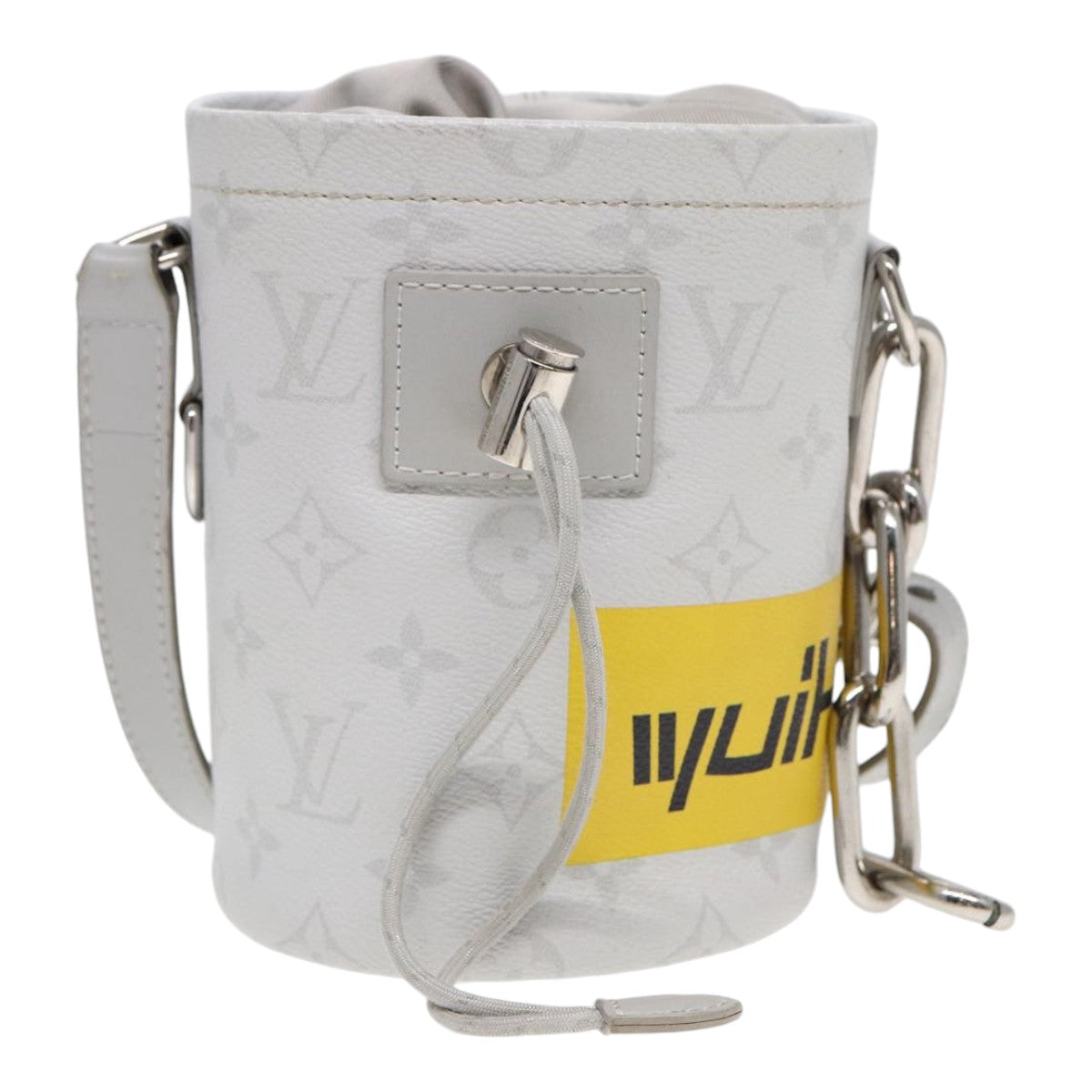 Louis Vuitton Chalk Nano White Leather Shoulder Bag