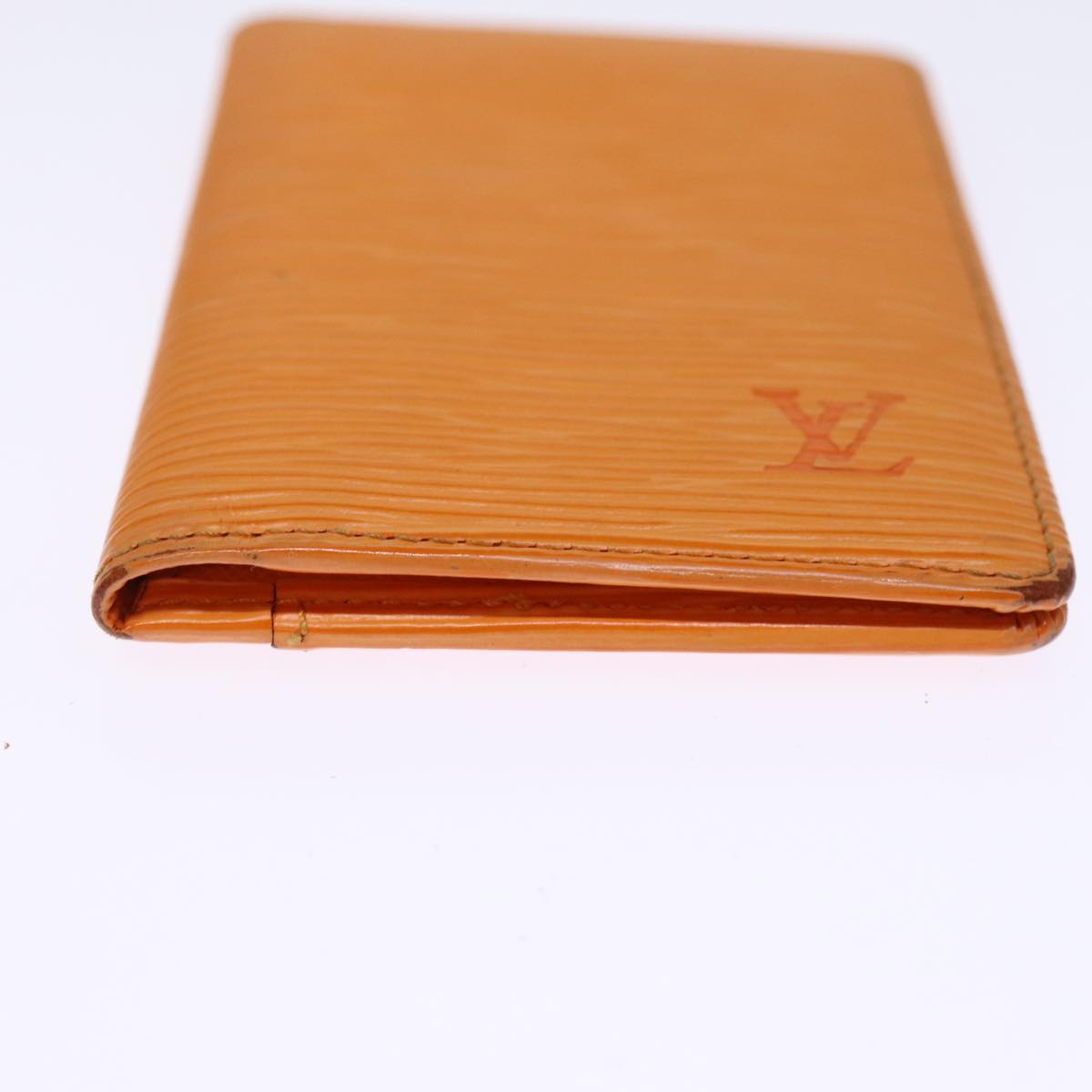 Louis Vuitton Organizer de poche Orange Leather Wallet Accessories