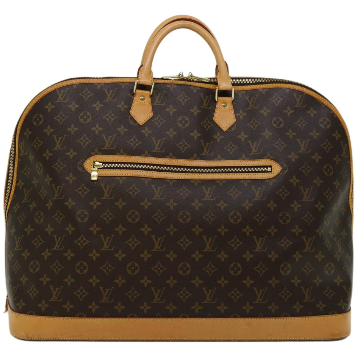 Louis Vuitton Alma Brown Canvas Travel Bag