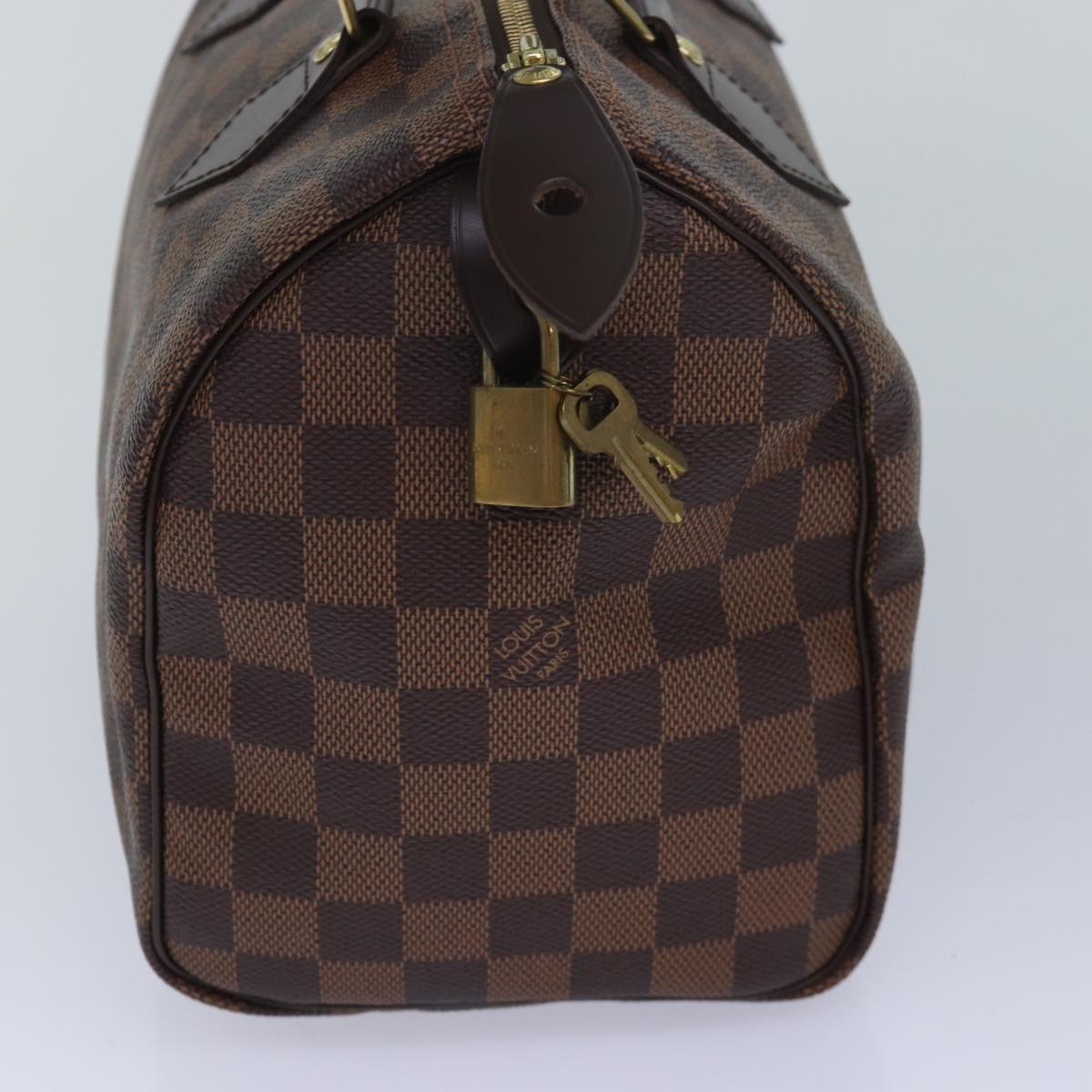 Louis Vuitton Speedy 25 Brown Canvas Hand Bag