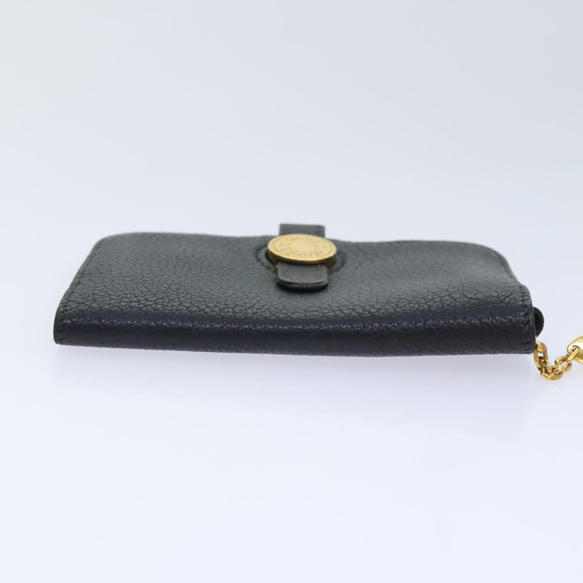 Hermès Dogon Black Leather Wallet Accessories