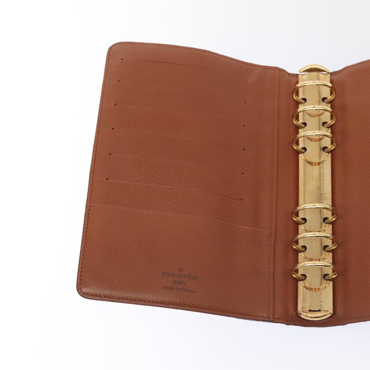 Louis Vuitton Agenda cover Brown Canvas Wallet Accessories