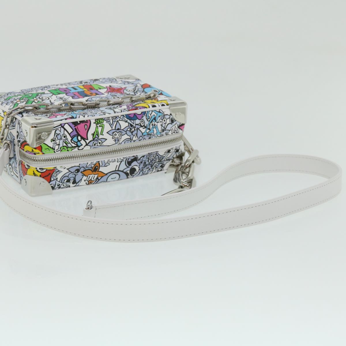 Louis Vuitton Soft Trunk Mini Multicolour Canvas Shoulder Bag