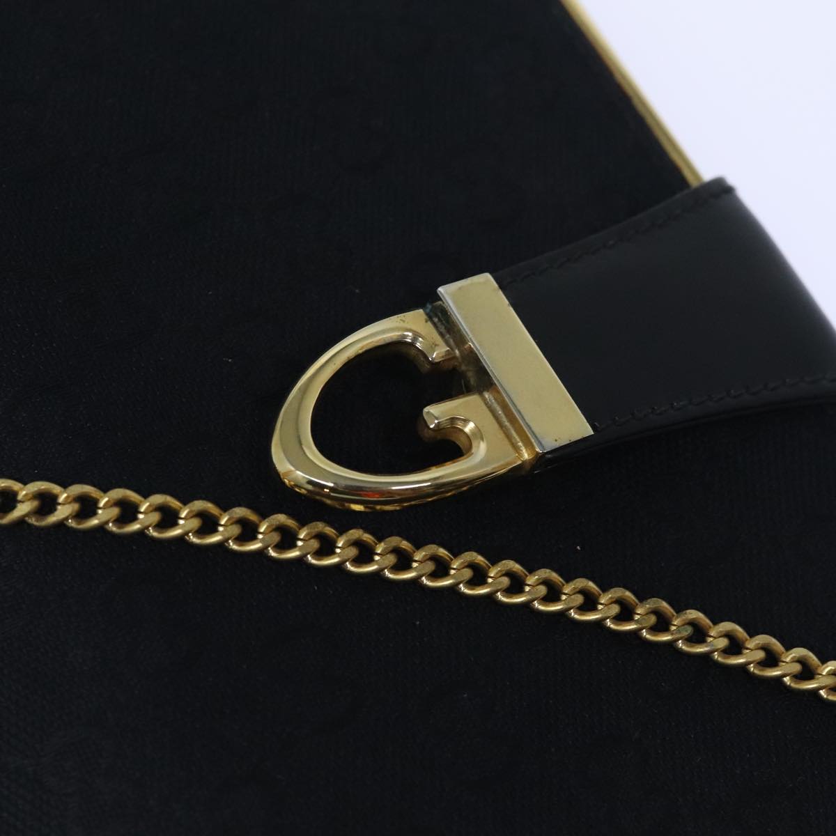 Gucci GG canvas Black Canvas Shoulder Bag