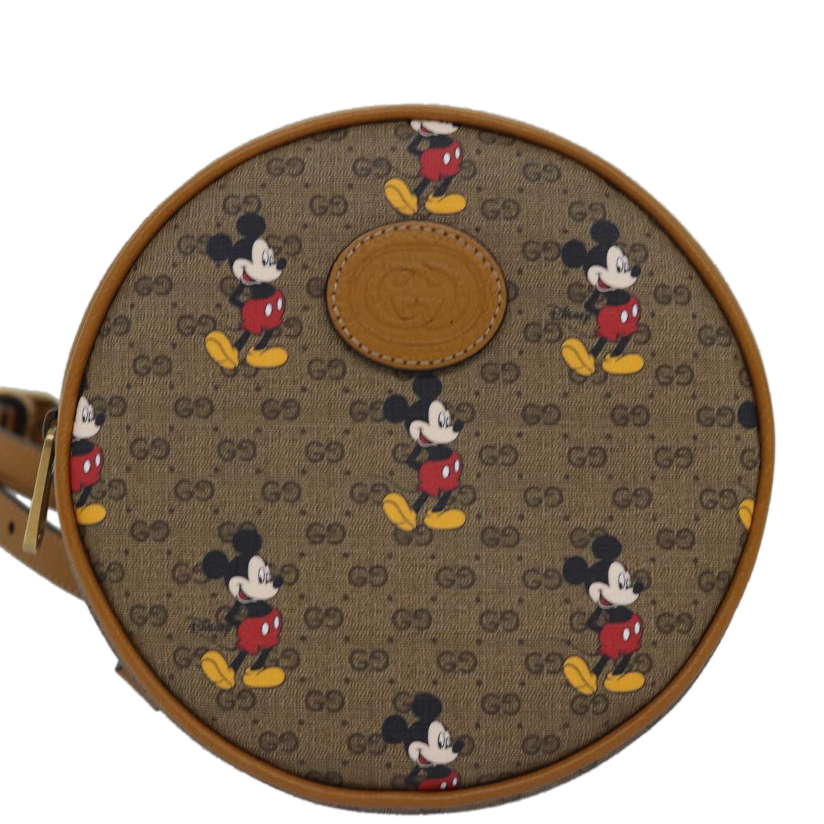 Gucci Disney X Gucci Beige Canvas Backpack Bag