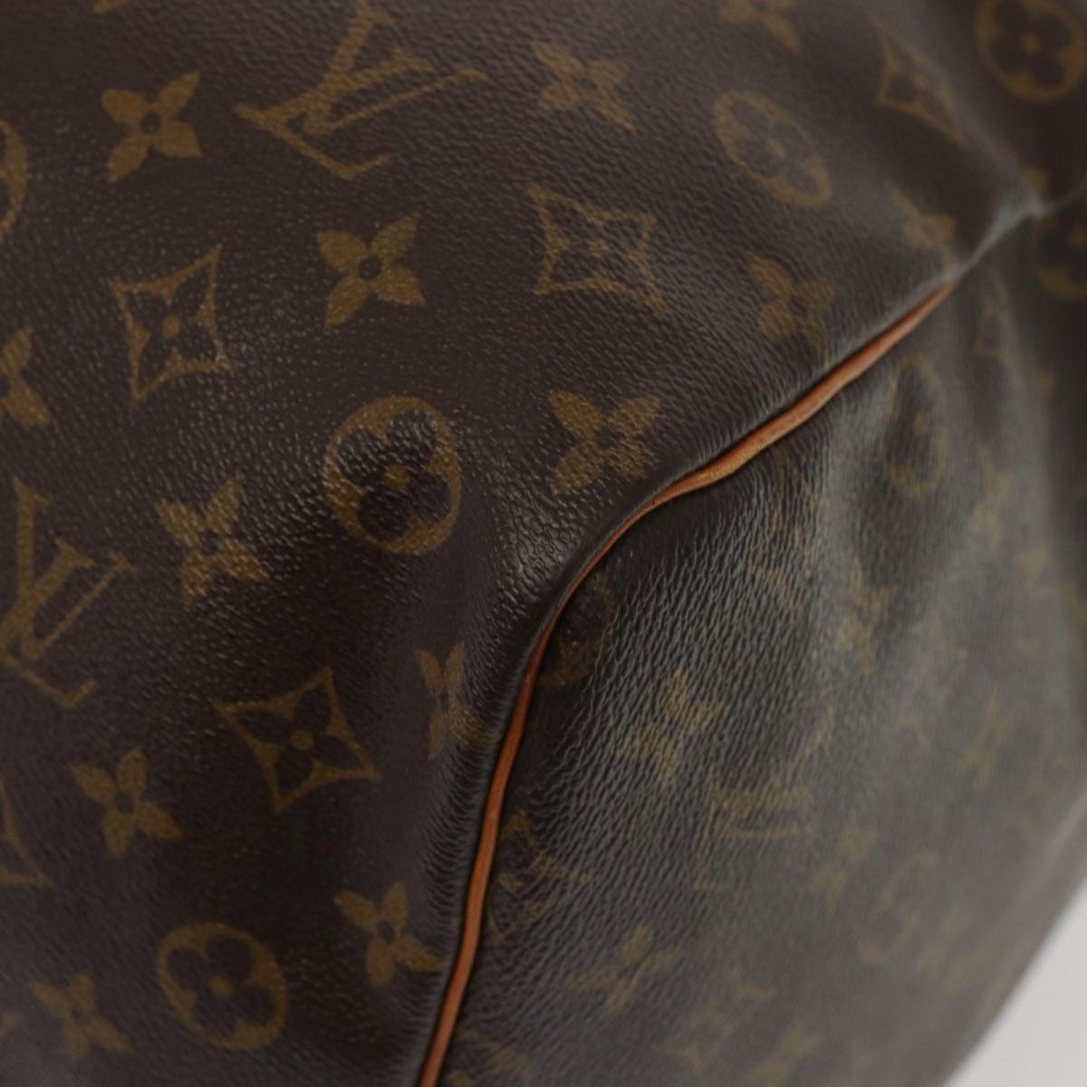 Louis Vuitton Keepall 60 Brown Canvas Travel Bag