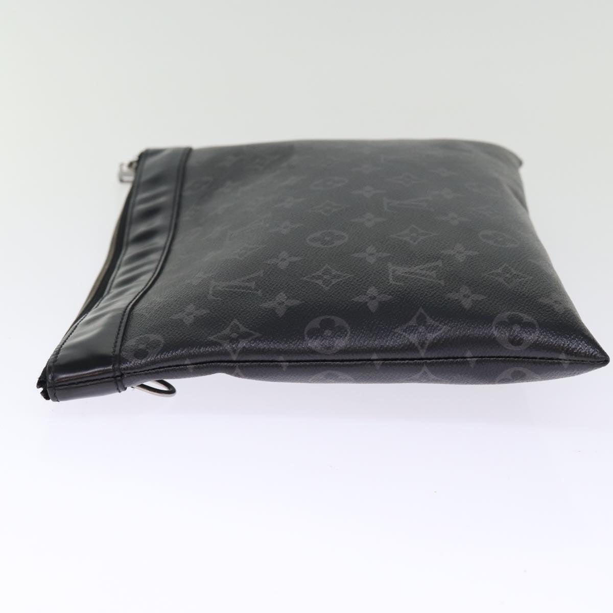 Louis Vuitton Discovery Black Canvas Clutch Bag