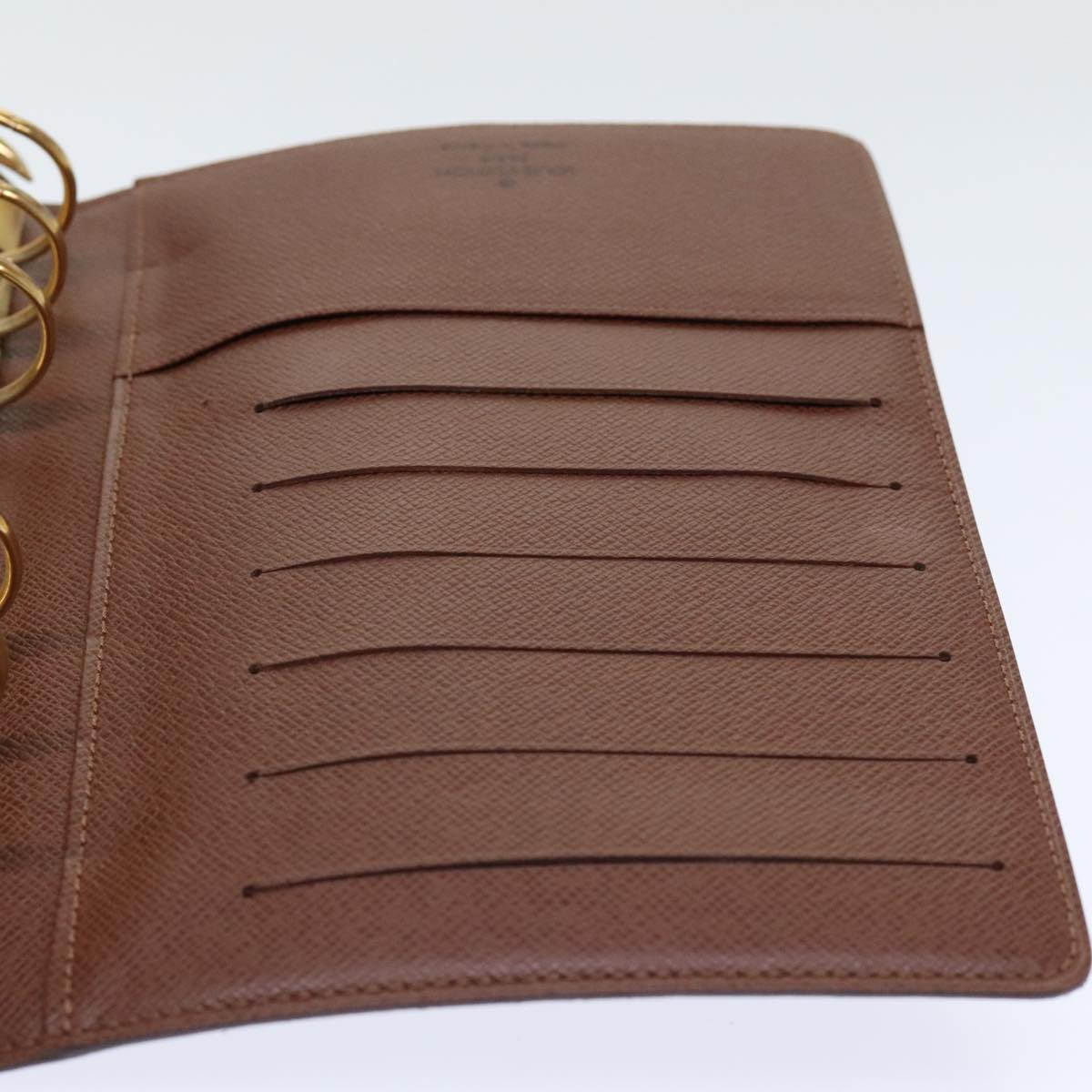 Louis Vuitton Agenda cover Brown Canvas Wallet Accessories