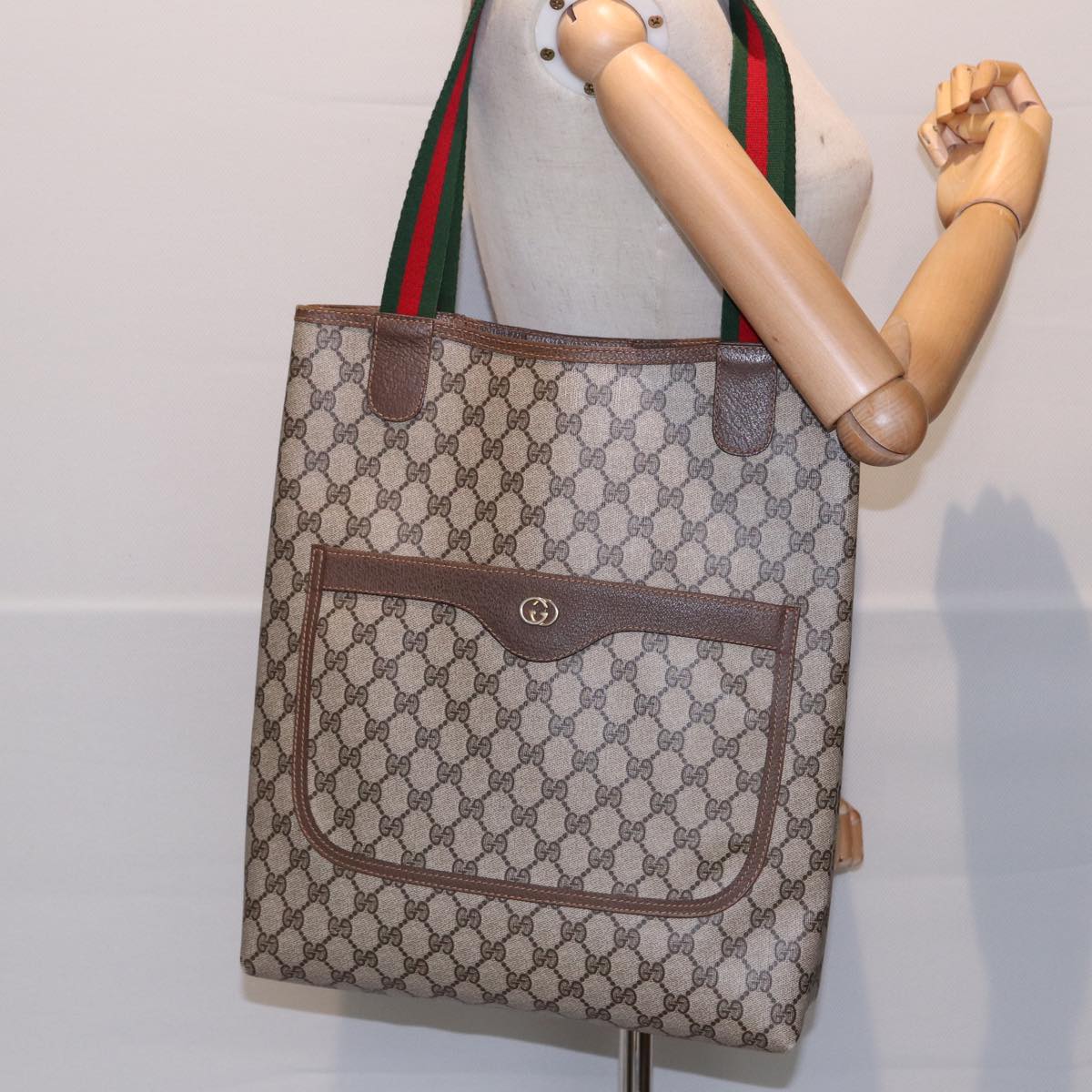 Gucci GG canvas Beige Canvas Tote Bag