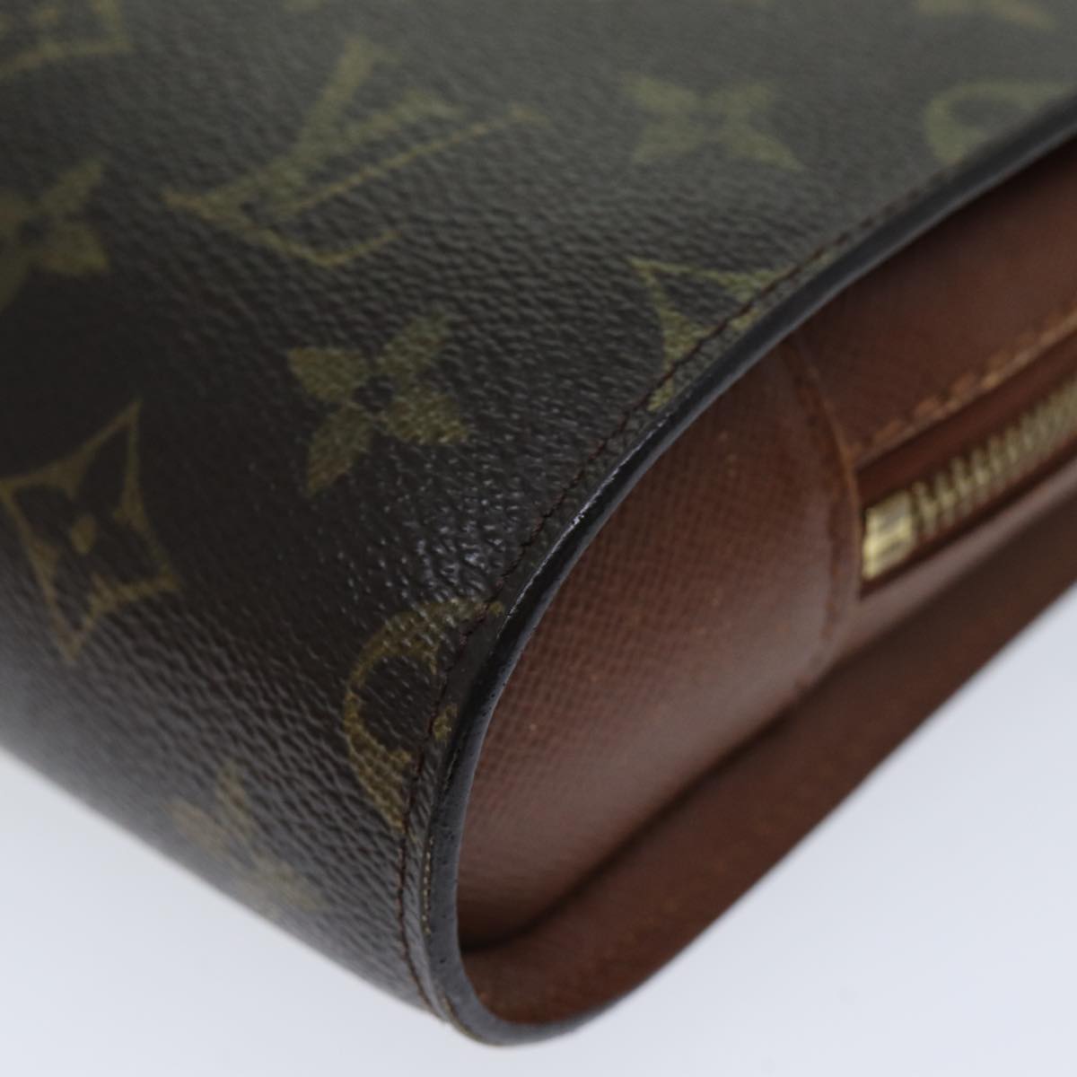 Louis Vuitton Orsay Brown Canvas Clutch Bag