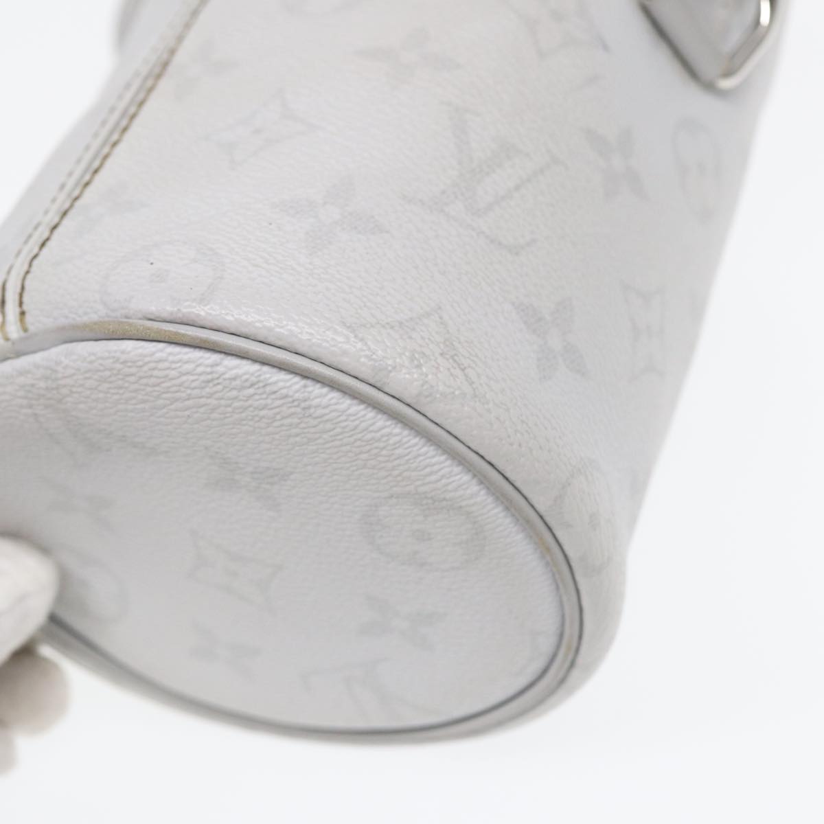 Louis Vuitton Chalk Nano White Leather Shoulder Bag