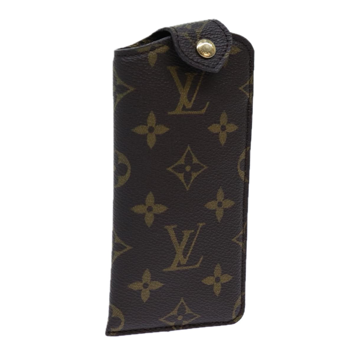 Louis Vuitton Etui à lunettes Brown Canvas Wallet Accessories