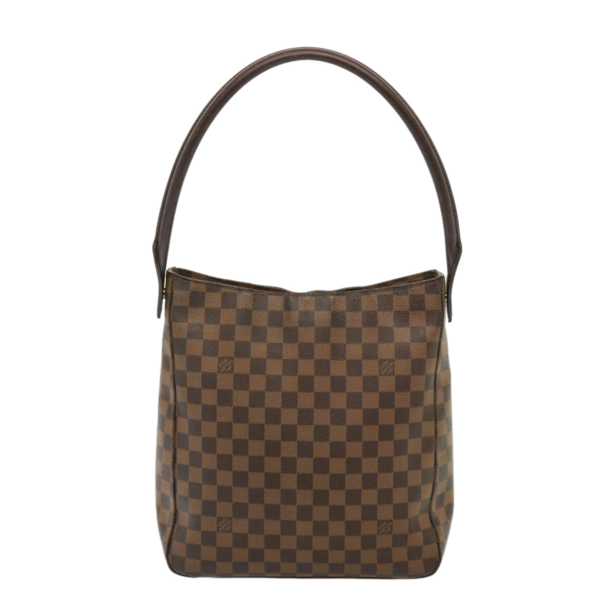 Louis Vuitton Looping Brown Canvas Shoulder Bag