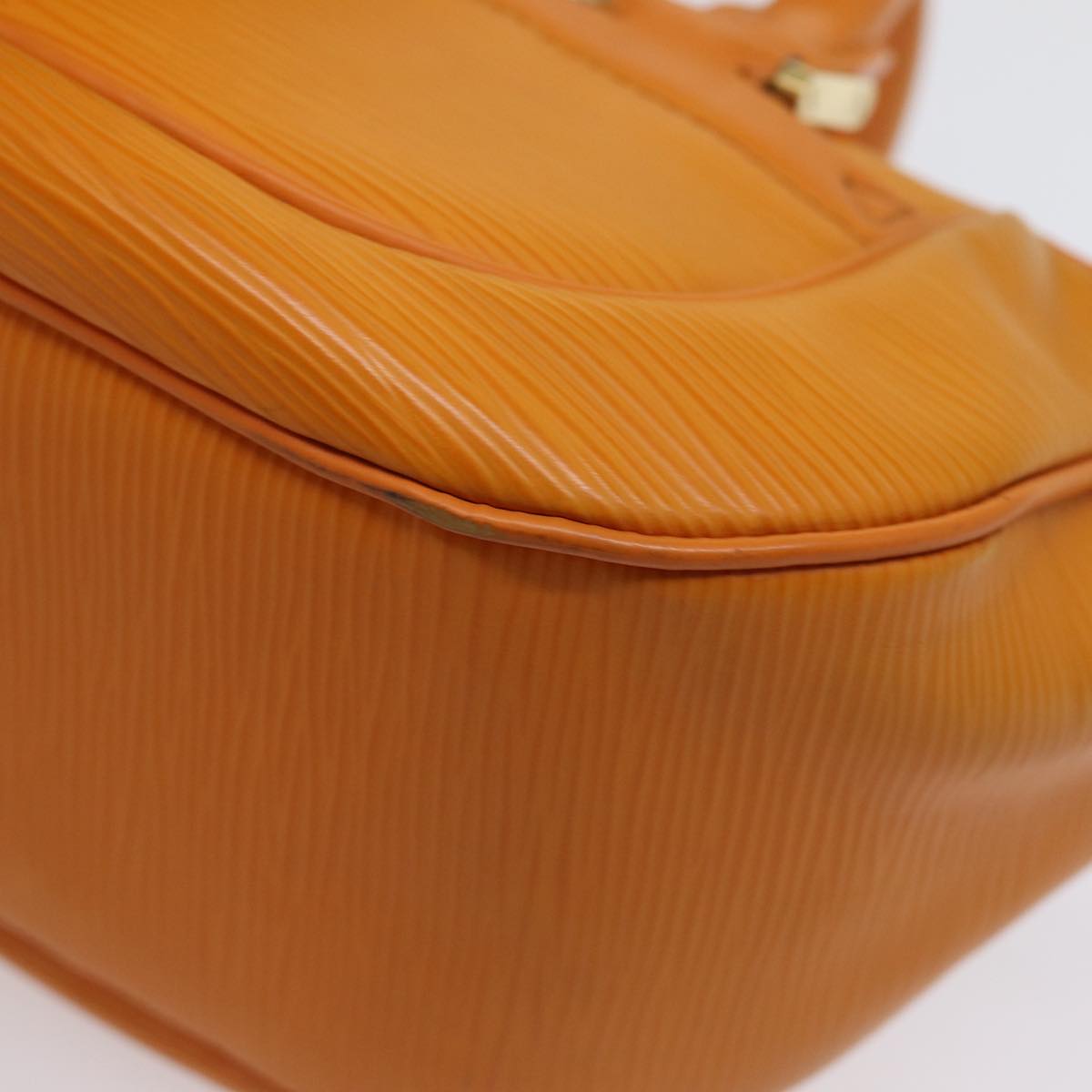 Louis Vuitton Dhanura Yellow Leather Hand Bag