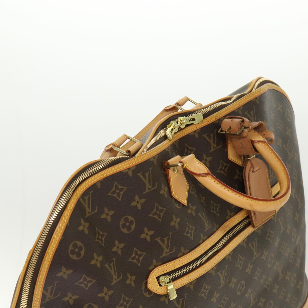 Louis Vuitton Alma Brown Canvas Travel Bag