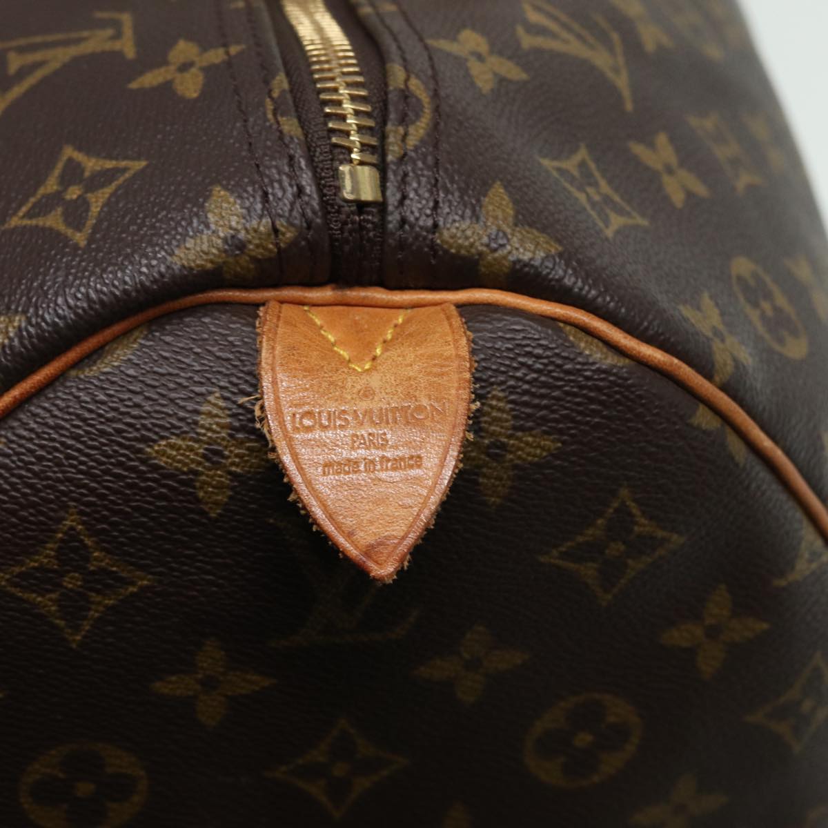 Louis Vuitton Keepall 60 Brown Canvas Travel Bag