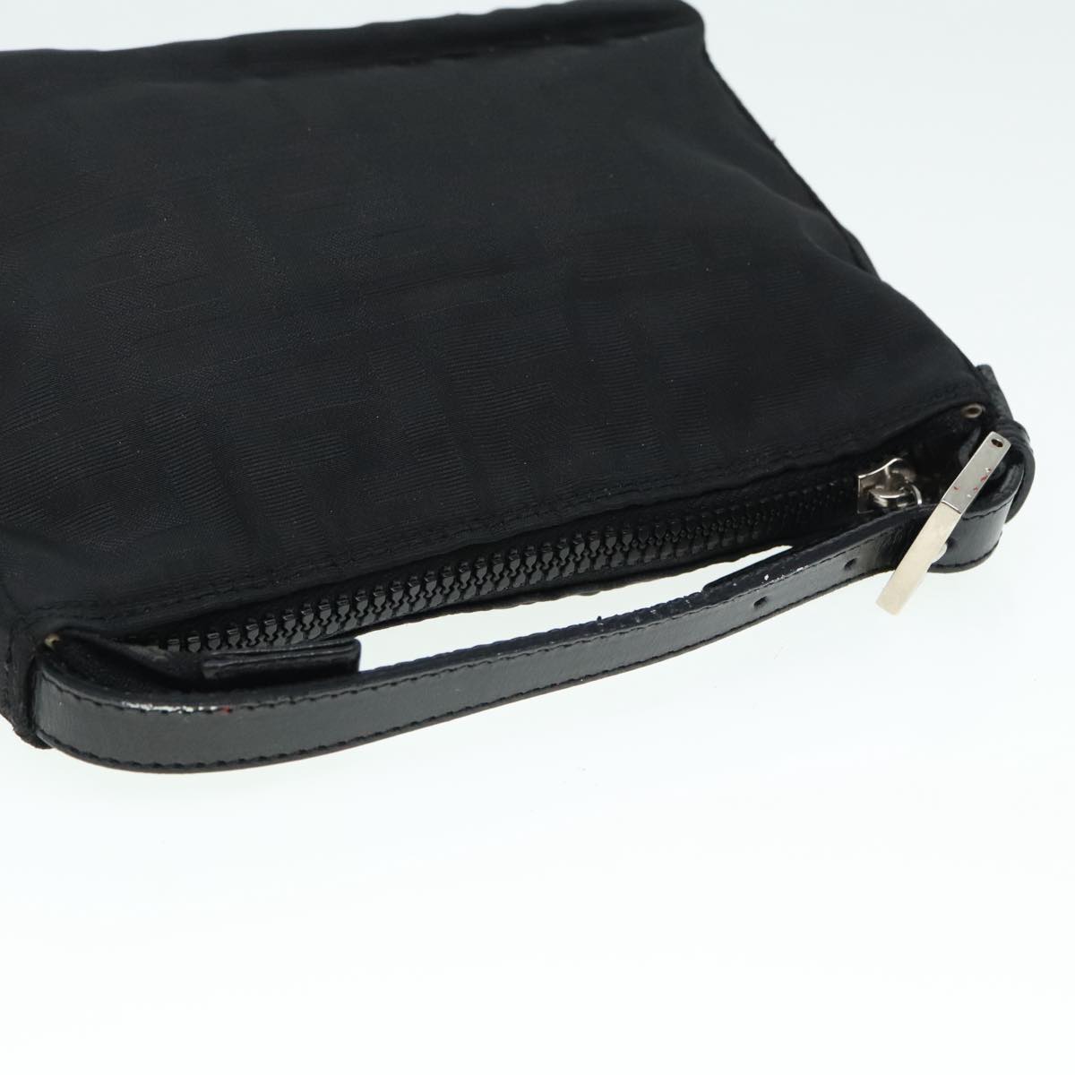 Fendi Black Canvas Hand Bag