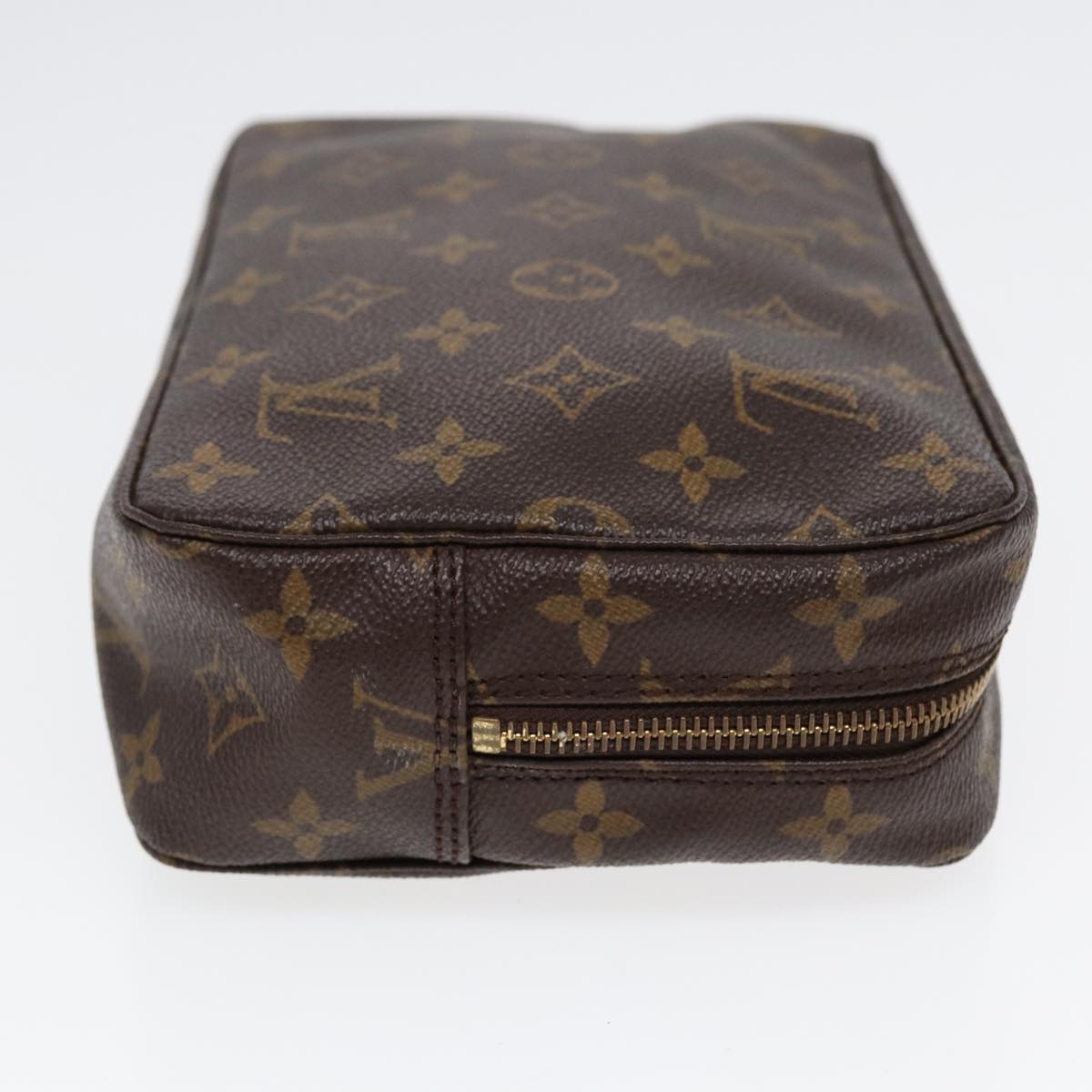 Louis Vuitton Trousse de Toilette Brown Canvas Clutch Bag