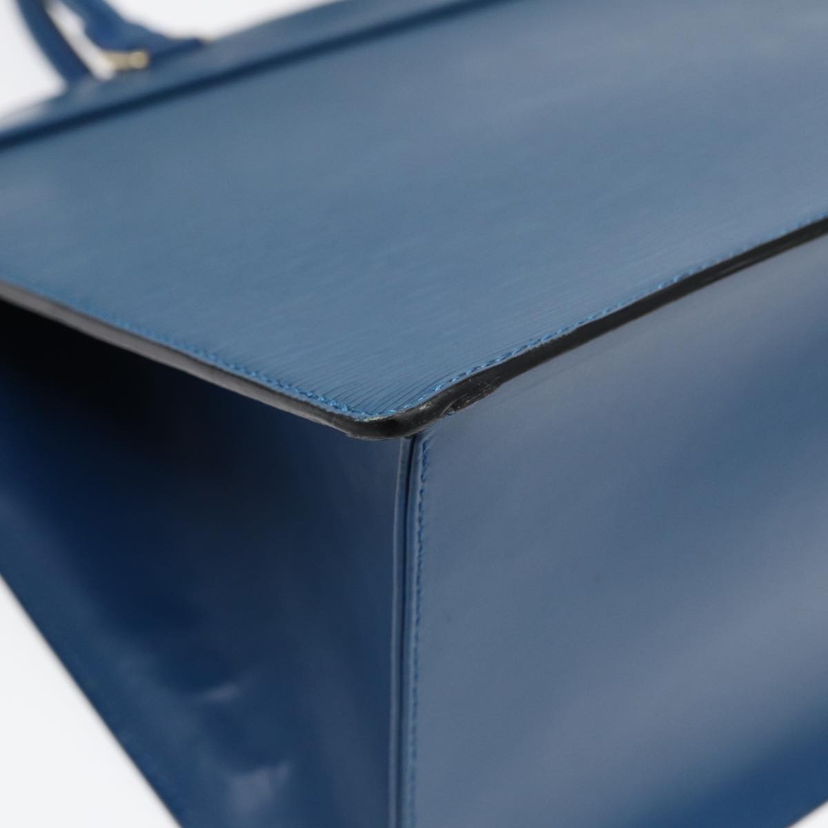 Louis Vuitton Riviera Blue Leather Hand Bag