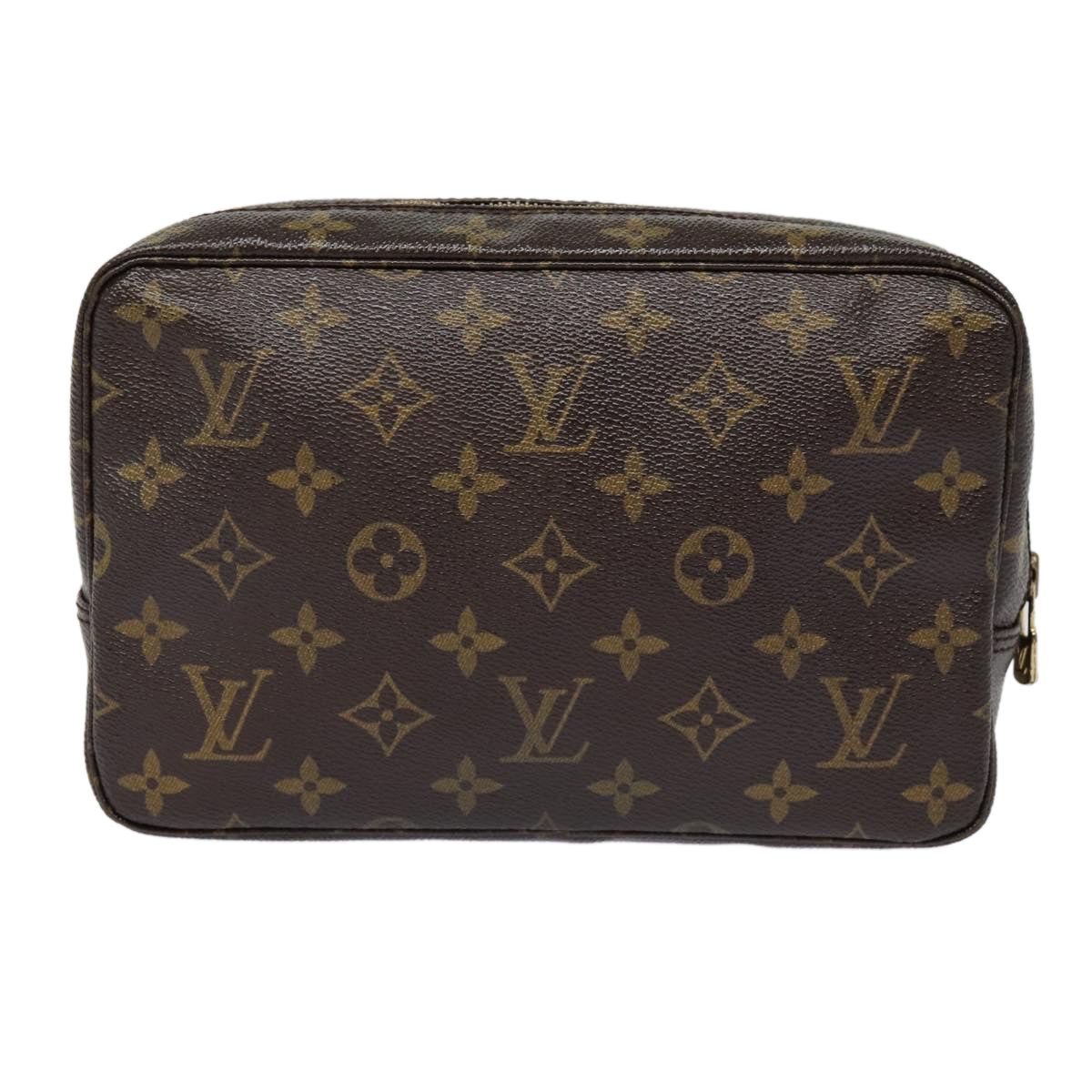 Louis Vuitton Trousse de Toilette Brown Canvas Clutch Bag