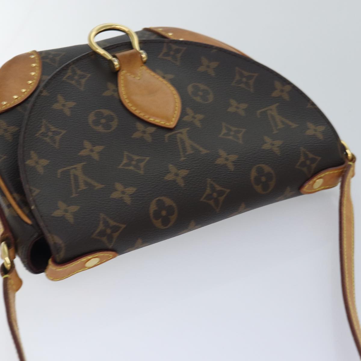 Louis Vuitton Saint Cloud Brown Canvas Shoulder Bag