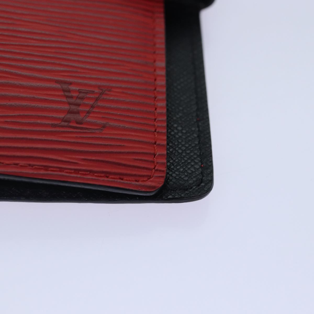 Louis Vuitton Agenda PM Red Leather Wallet Accessories