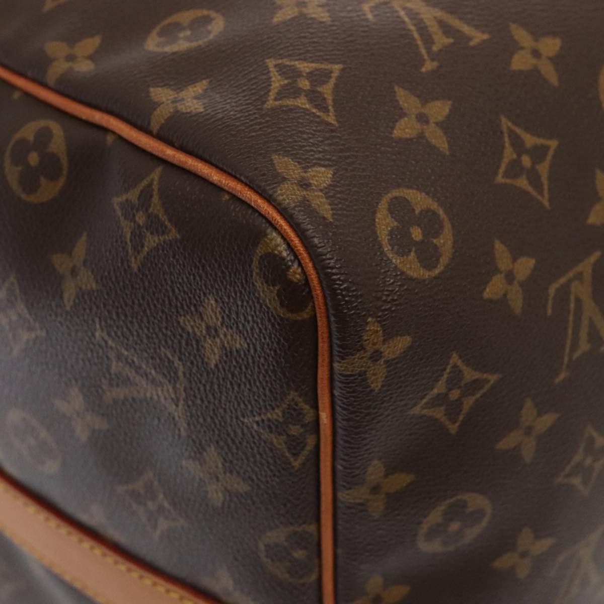 Louis Vuitton Keepall Bandoulière 60 Brown Canvas Travel Bag