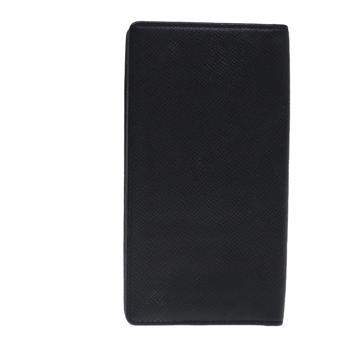 Louis Vuitton Porte Carte Credit Black Calfskin Wallet Accessories