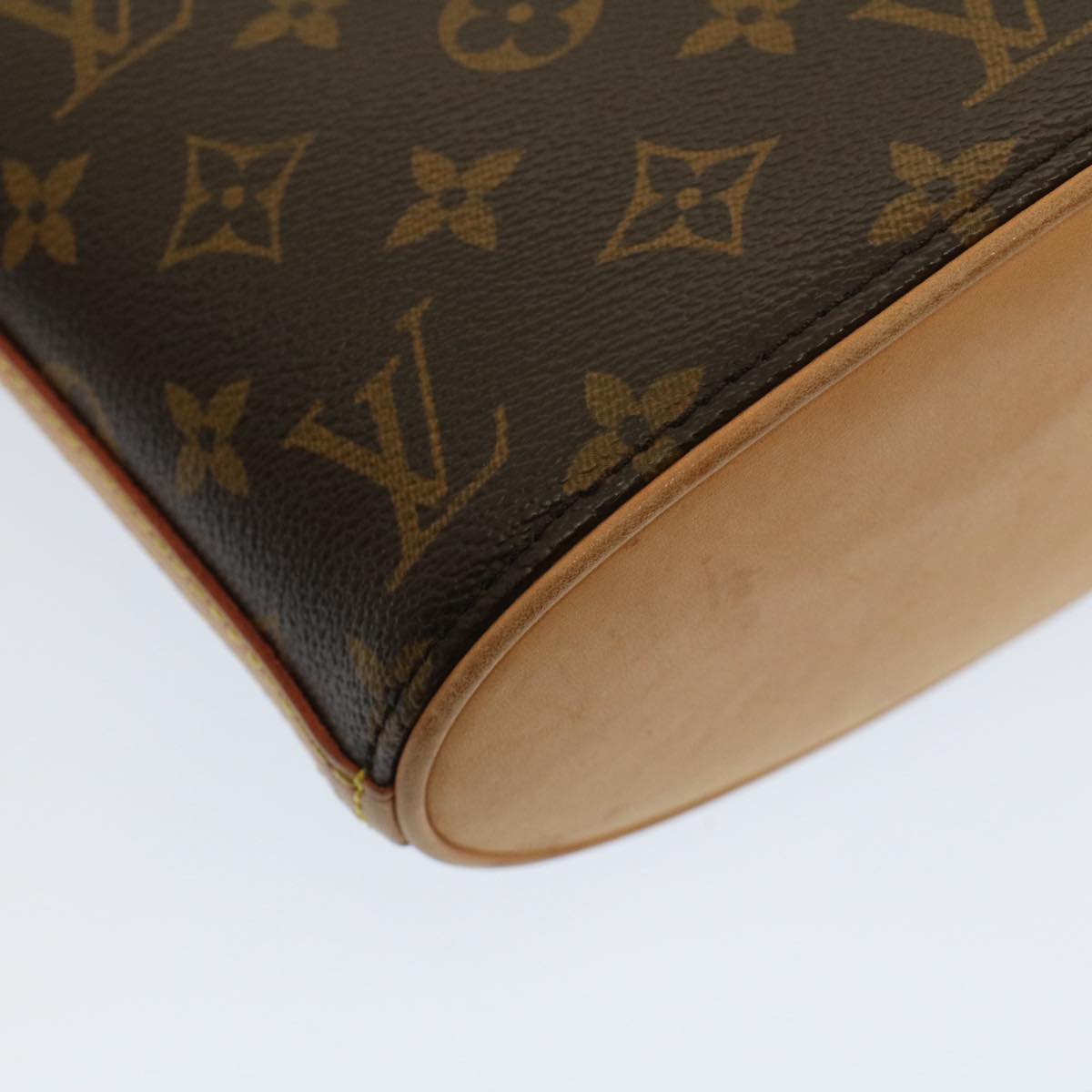 Louis Vuitton Drouot Brown Canvas Shoulder Bag