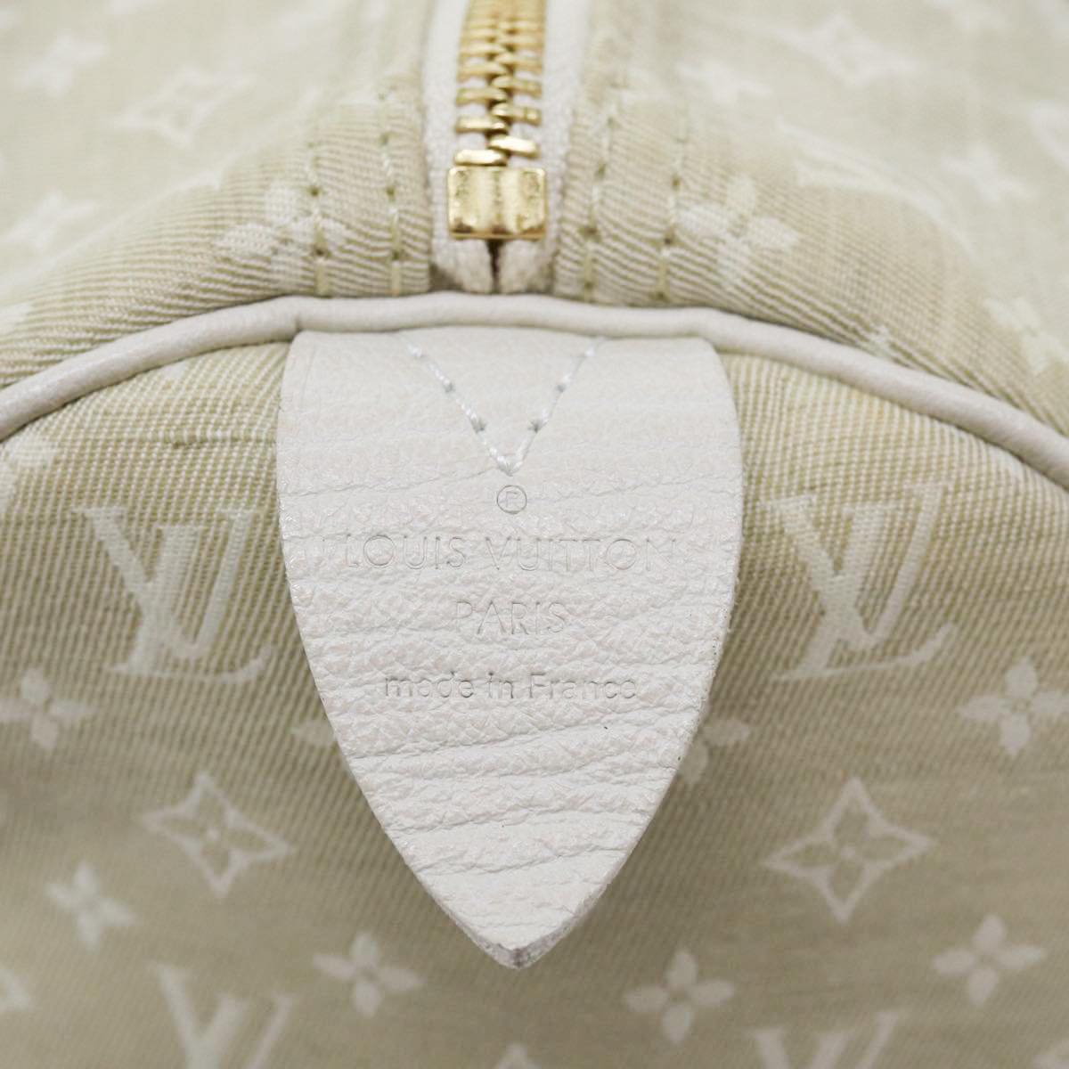 Louis Vuitton Speedy 30 Beige Canvas Hand Bag