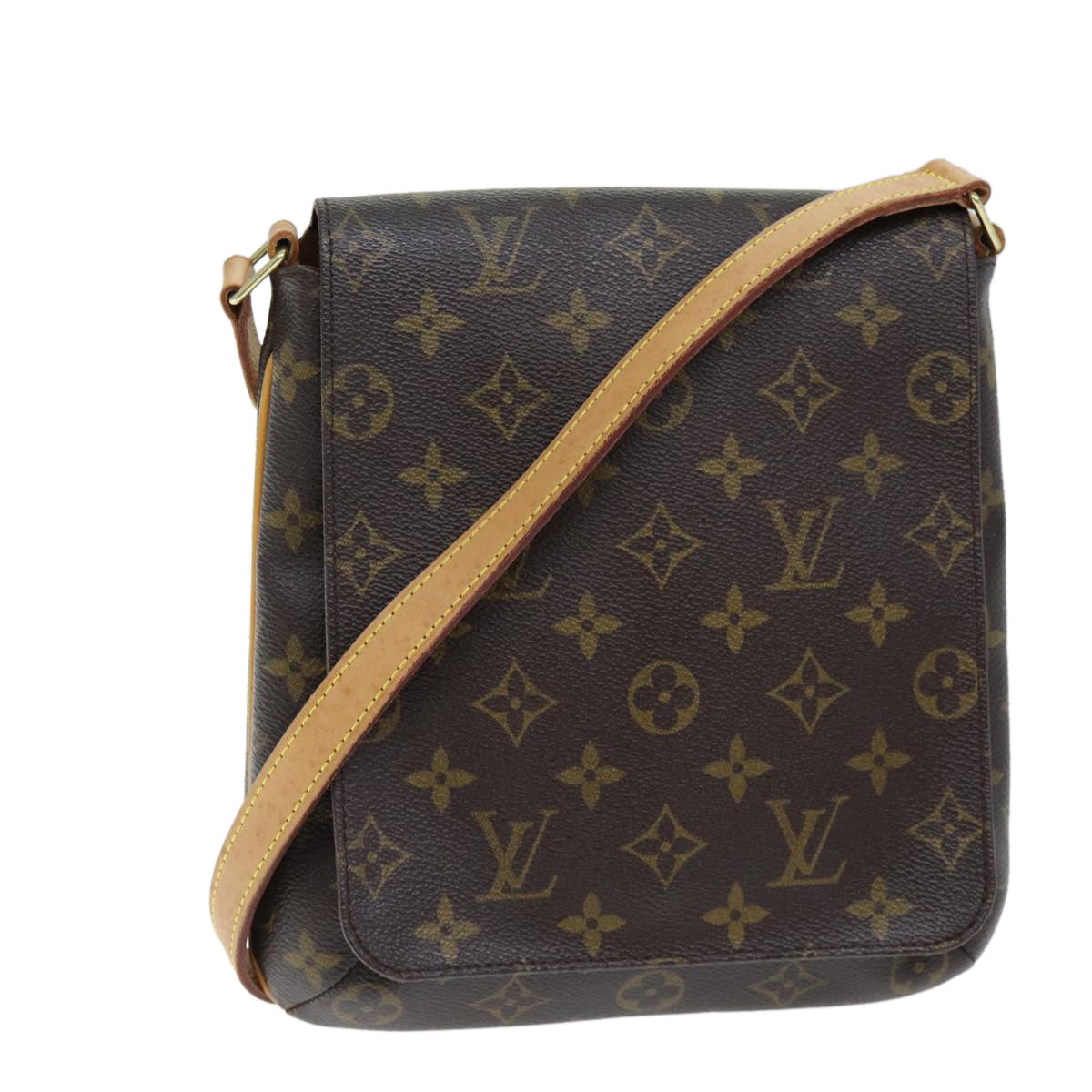 Louis Vuitton Musette Salsa Brown Canvas Shoulder Bag