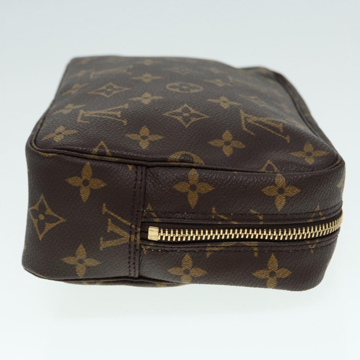 Louis Vuitton Truth Toilette 23 Brown Canvas Clutch Bag