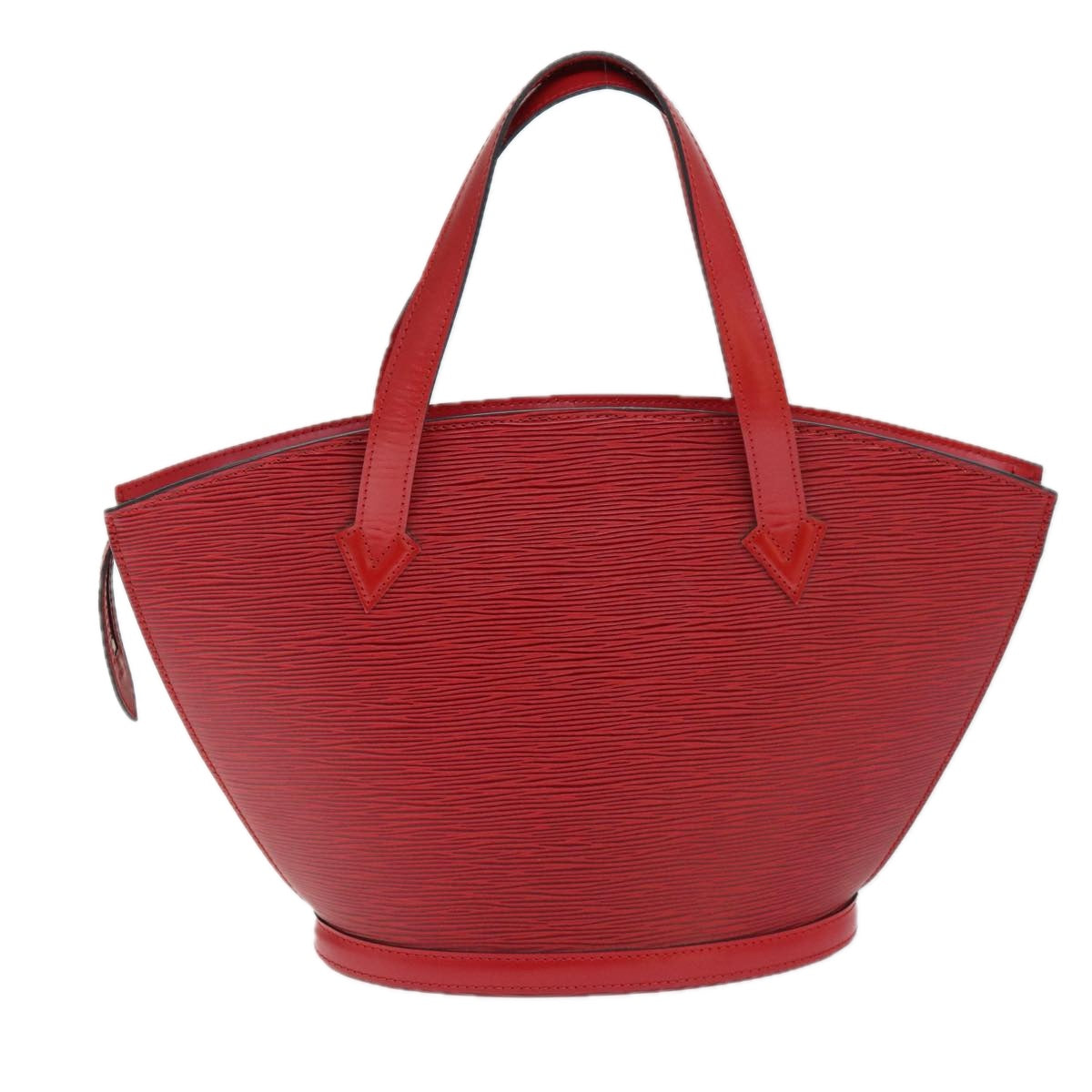 Louis Vuitton Saint Jacques Red Leather Shoulder Bag